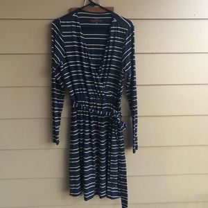 Vineyard Vines nautical long sleeve dress